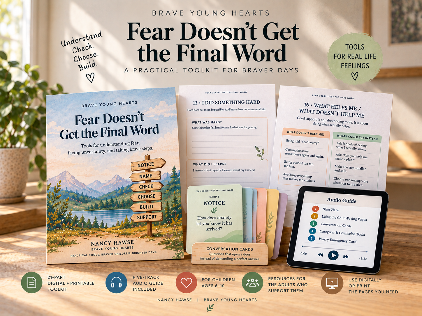 Fear Doesn't Get the Final Word toolkit digital product presentation